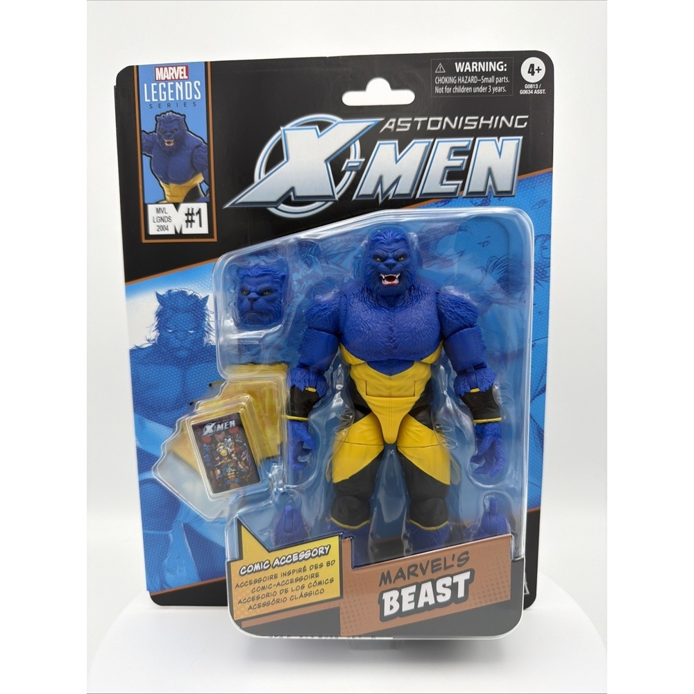 Hasbro Marvel Legends Beast 6" Astonishing X-Men Action Figure NIB